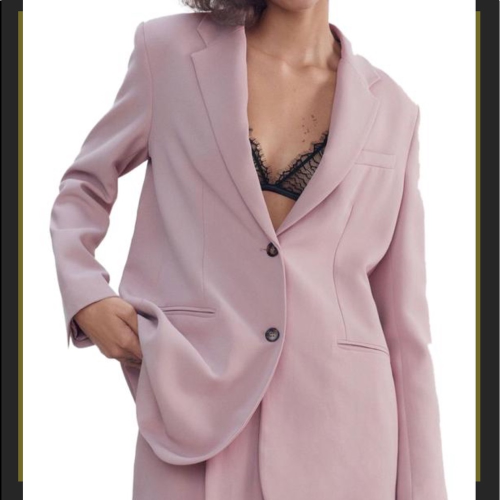Blush Zara Oversized Blazer 💖